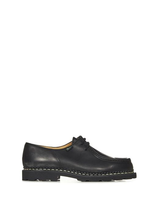 Paraboot Black Michael Laced Up for men