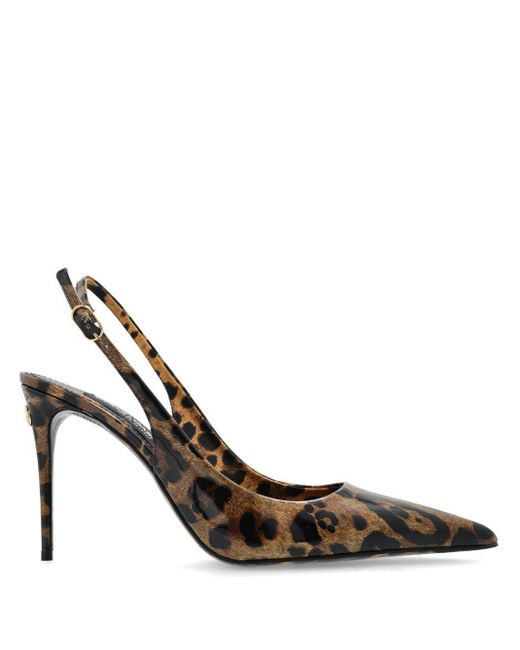 Dolce & Gabbana Metallic Lollo Décolleté