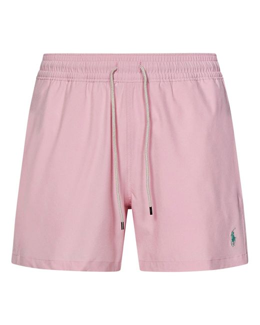 Polo Ralph Lauren Pink Traveler Swimsuit for men