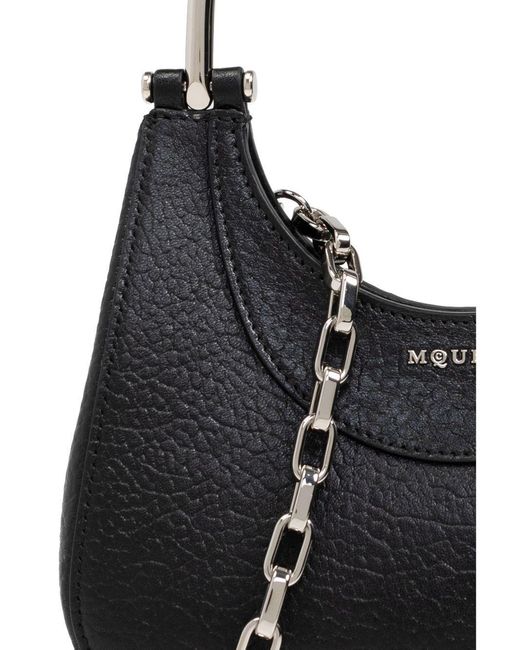 Borsa Di Mini Cross Bar di McQueen in Black