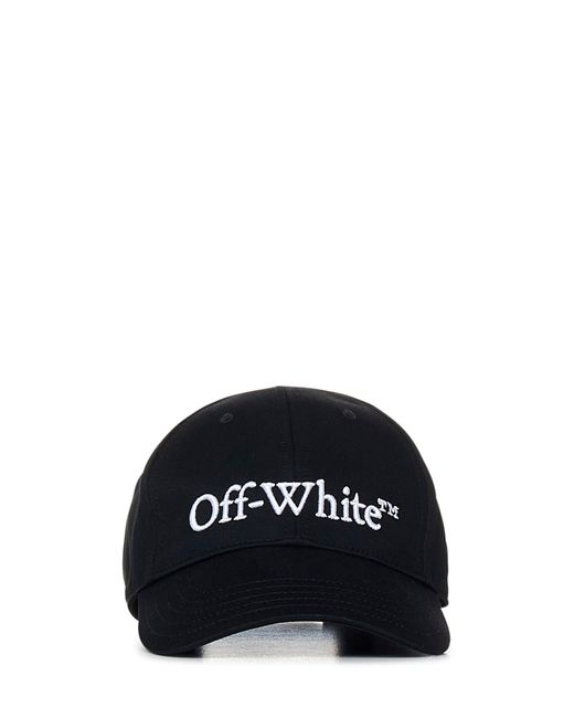 Off-White c/o Virgil Abloh Black Off- Drill Logo Hat for men
