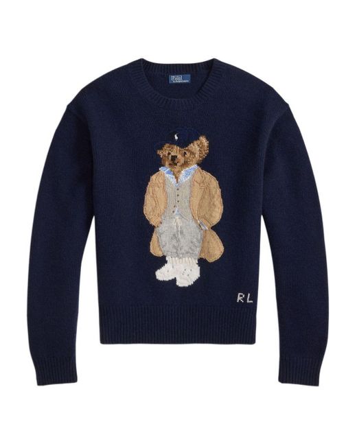 Polo Ralph Lauren Sweater in Blue | Lyst UK