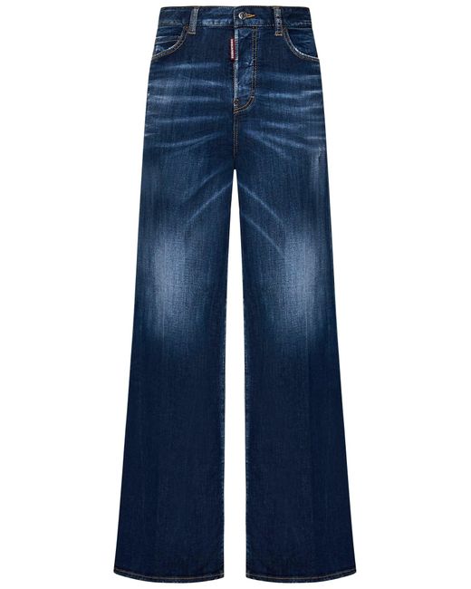 Jeans Dark Everyday Wash Traveller di DSquared² in Blue