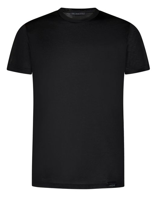 T-Shirt di Low Brand in Black da Uomo