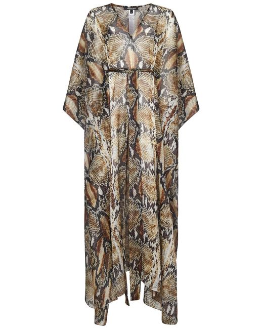 Roberto Cavalli Brown Kaftan