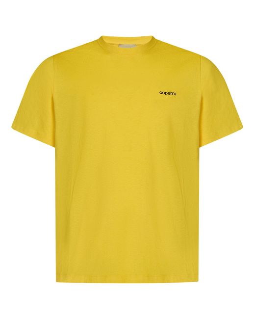 T-Shirt di Coperni in Yellow da Uomo