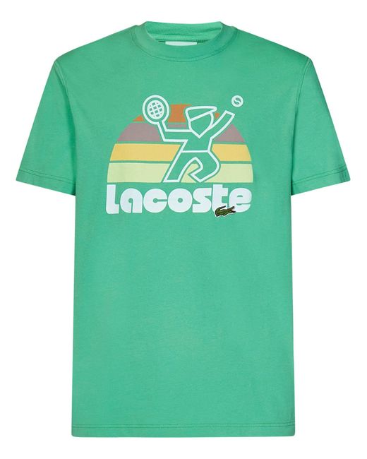 T-Shirt di Lacoste in Green da Uomo