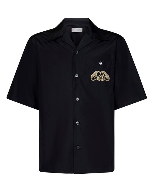Alexander McQueen Black Shirt for men