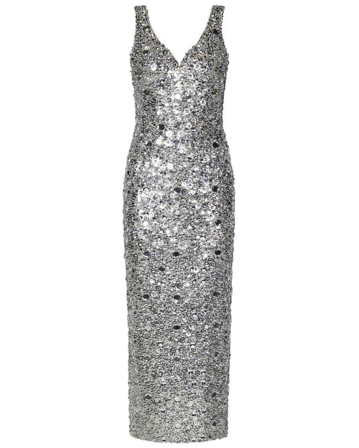 Zuhair Murad Gray Long Dress