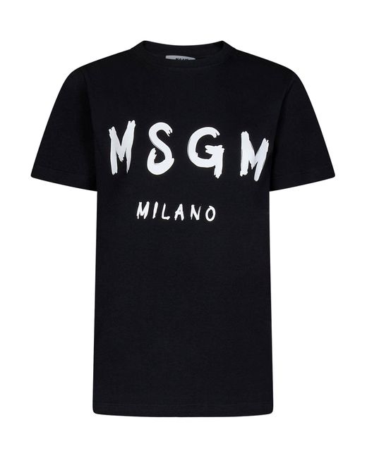 T-shirt di MSGM in Black