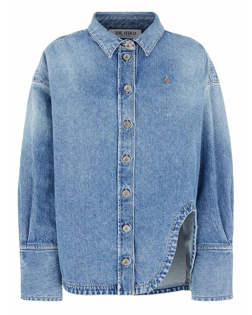 The Attico Blue 'Diana' Jacket