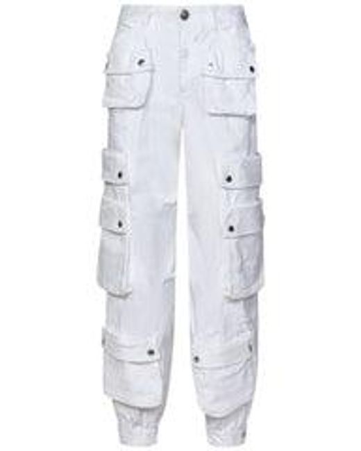 DSquared² White Trousers