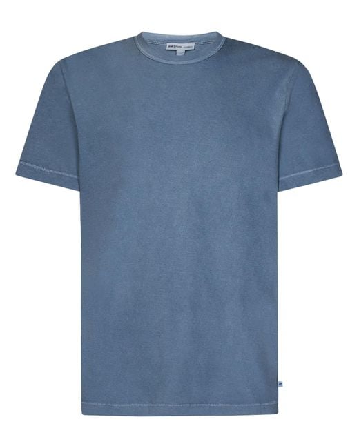 T-Shirt di James Perse in Blue da Uomo