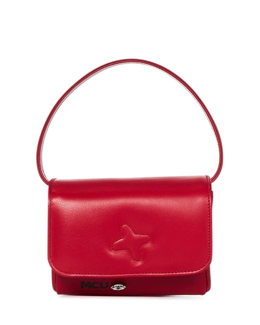 M.C.U Marco Cassese Union Red M.C.U. Mini Handbag