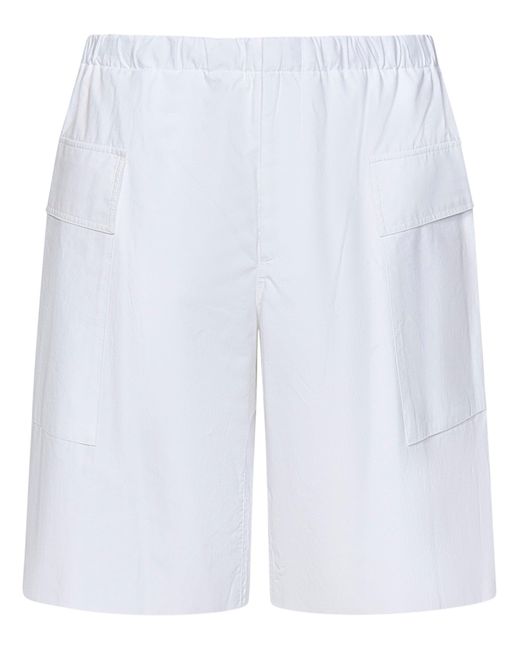 Shorts di Jil Sander in White da Uomo