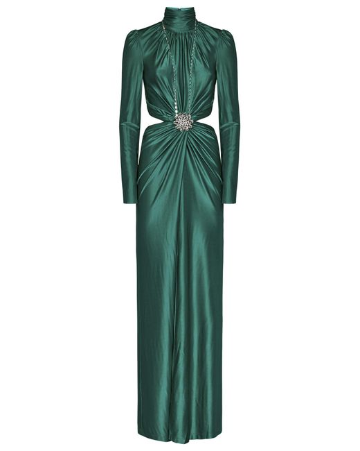 Paco Rabanne Green Dress