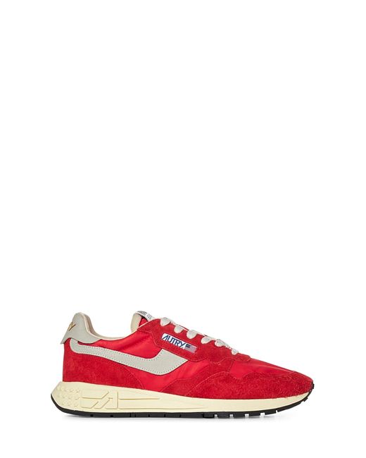 Autry Red Reelwind Low Sneakers for men