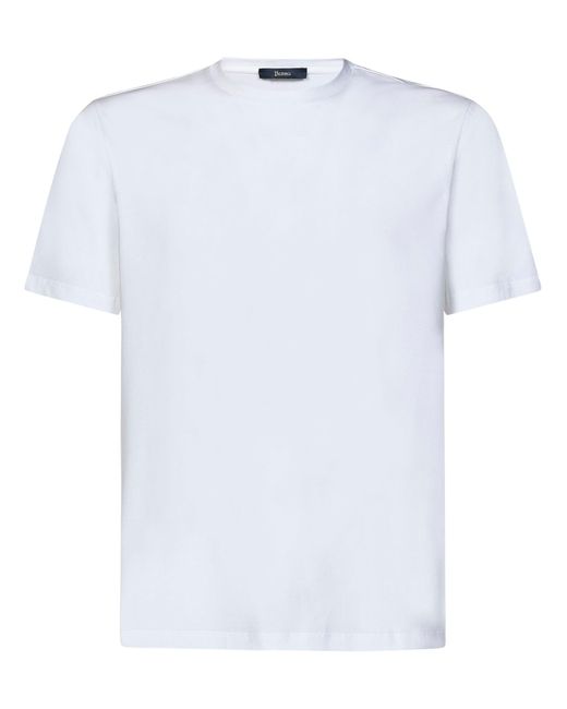 T-Shirt di Herno in White da Uomo