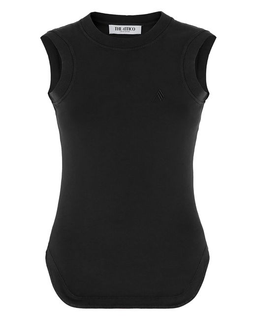 Top "Reese" di The Attico in Black