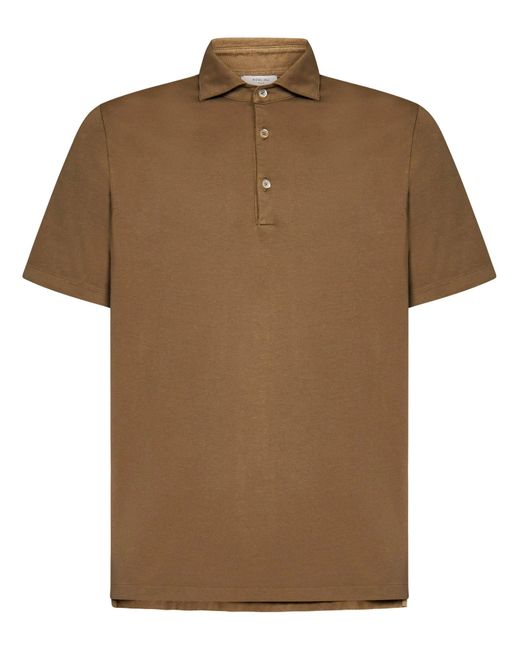 Boglioli Brown Polo Shirt for men