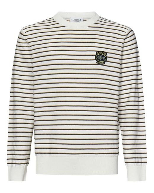Lacoste Gray Sweater for men