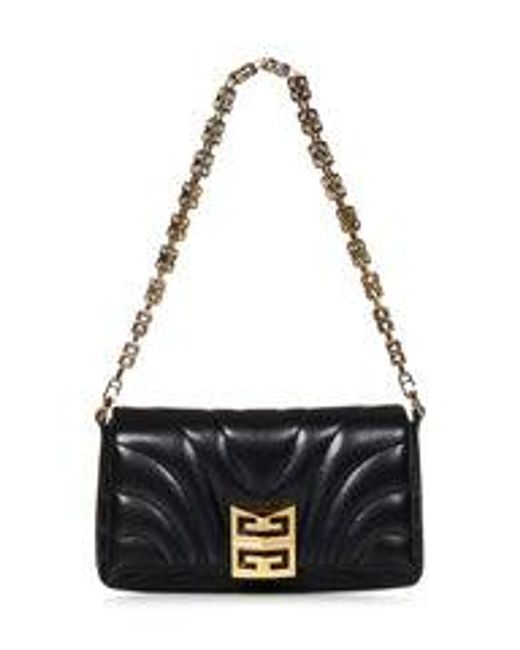 Givenchy Black 4g Soft Micro Shoulder Bag