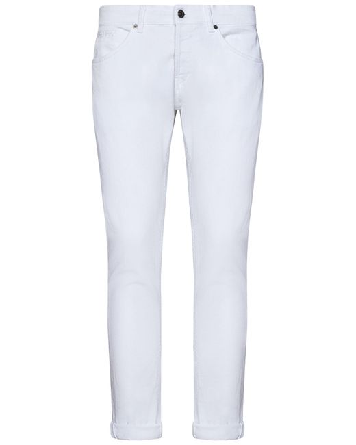 Jeans George di Dondup in White da Uomo