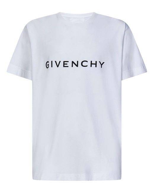 T-Shirt Archetype di Givenchy in White da Uomo