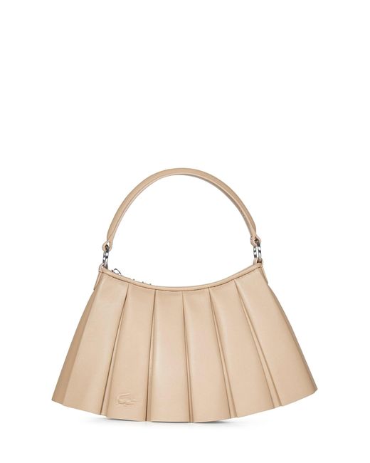 Lacoste Natural Lenglen Small Shoulder Bag