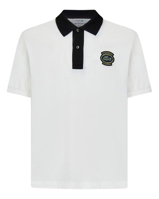 Lacoste White Badge Original L.12.12 Polo Shirt for men