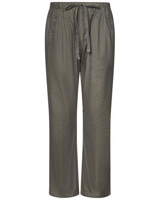 Massimo Alba Gray Ni Keywest Trousers for men