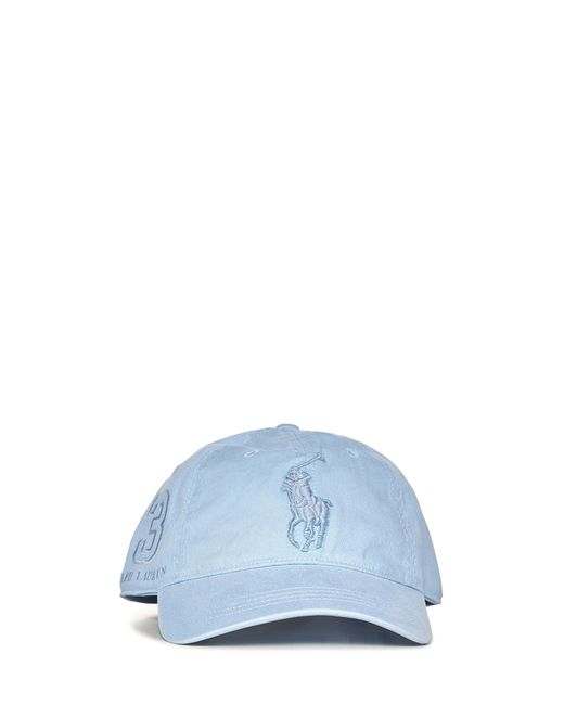 Polo Ralph Lauren Blue Big Pony Hat for men