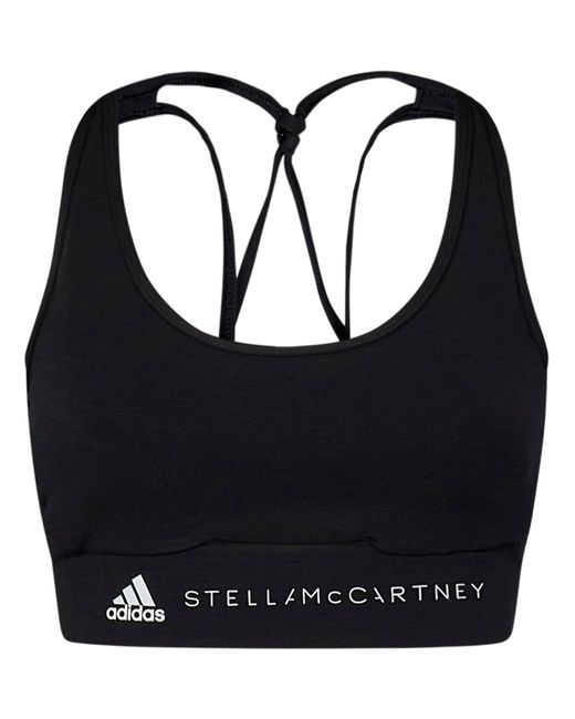Top di Adidas By Stella McCartney in Black