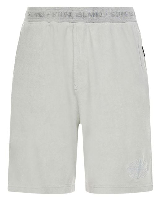 Stone Island Cotton Shorts in Grey (Gray) for Men Lyst