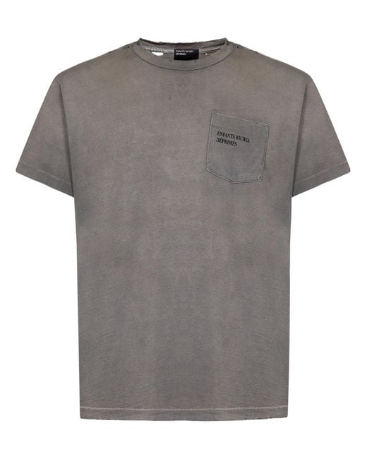 T-Shirt di Enfants Riches Deprimes in Gray da Uomo
