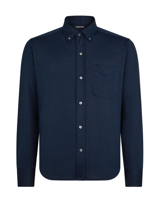 Camicia di Tom Ford in Blue da Uomo