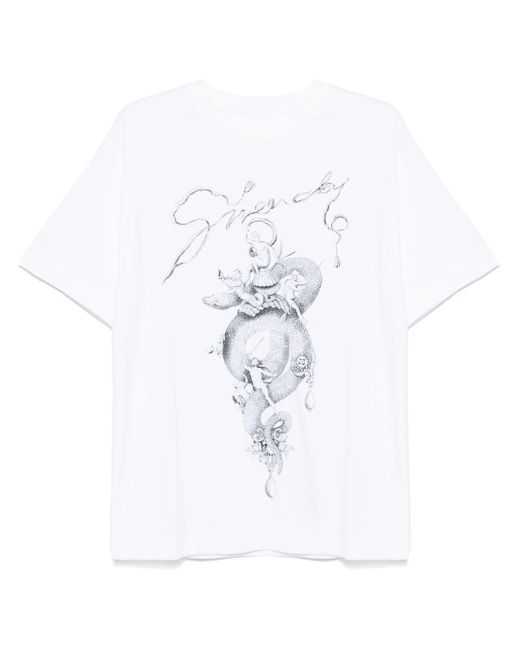Givenchy White T-Shirts And Polos for men