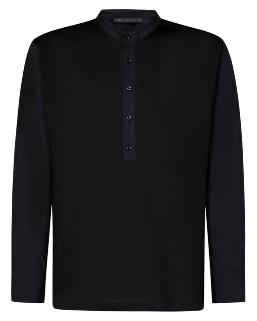 T-Shirt di Low Brand in Black da Uomo