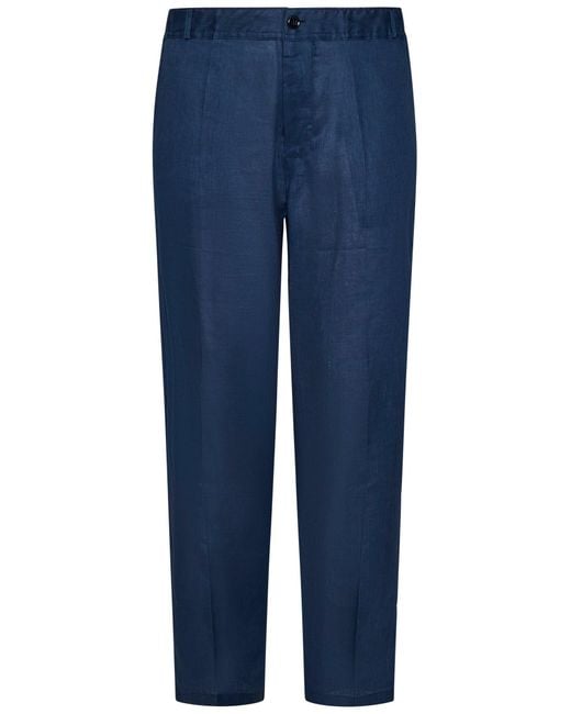 Franzese Collection Blue Lapo Elkann Trousers for men