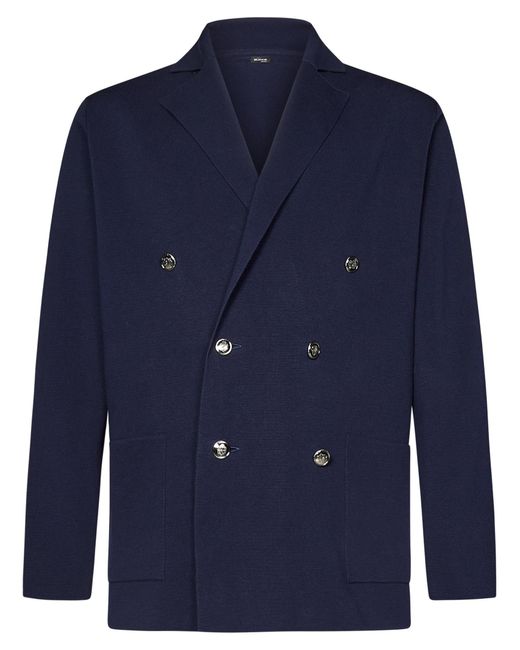 Kiton Blue Blazer for men