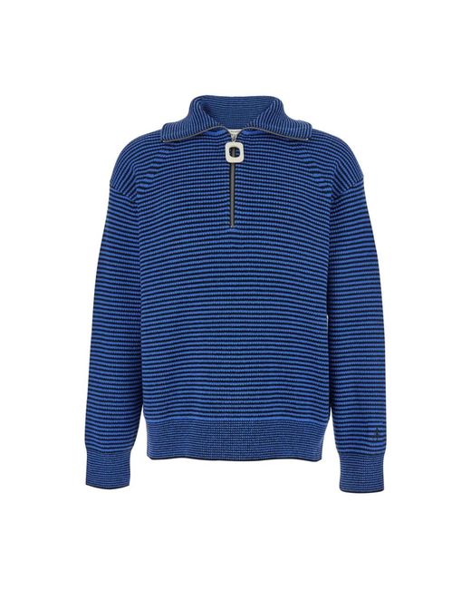 J.W. Anderson V-Neck Knitwear in het Blue voor heren