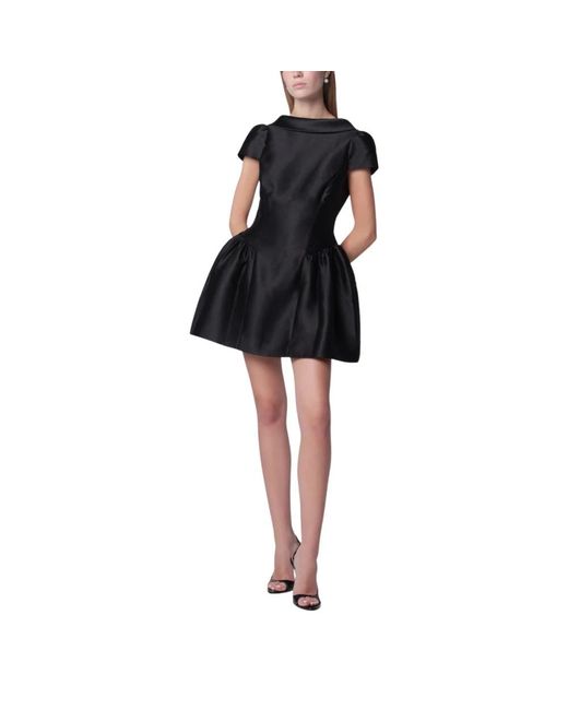 Self-Portrait Black Short Dresses