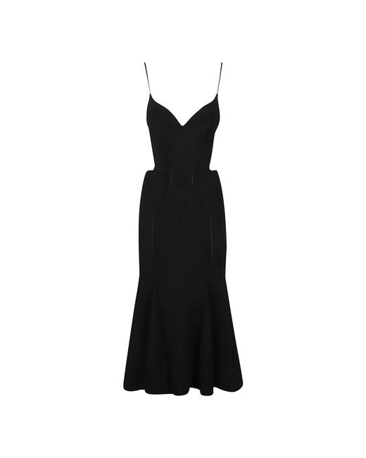 Givenchy Black Midi Dresses