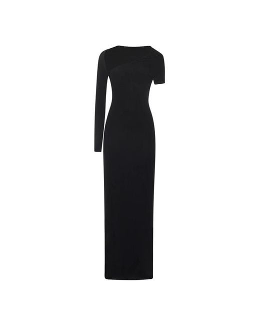 Courreges Black Maxi Dresses