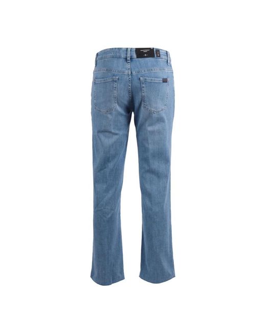 7 For All Mankind Blue Flare Jeans
