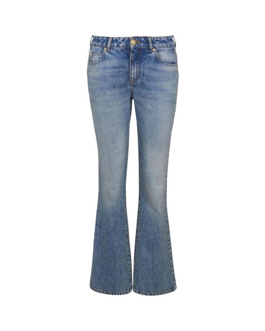 Balmain Blue Boot-Cut Jeans