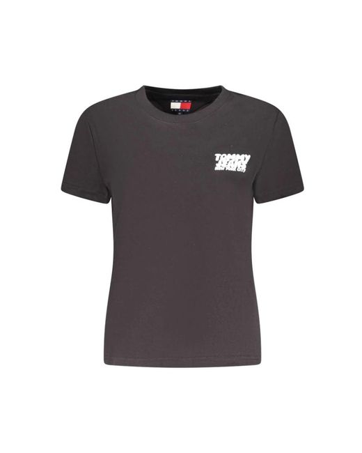 T-Shirts di Tommy Hilfiger in Black