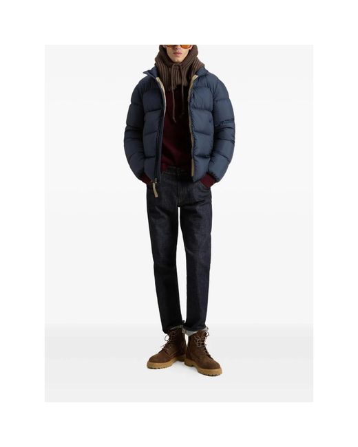 Woolrich Jassen ,Blauw ,Blauwe Cloud Eagle Jas in het Blue voor heren