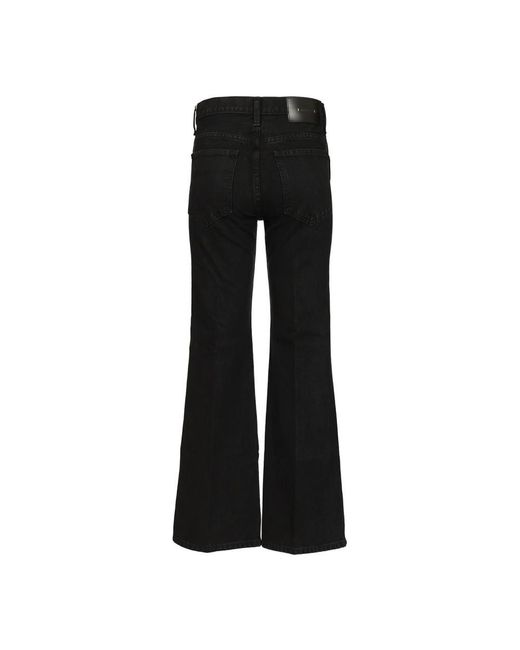Khaite Black Flare Jeans