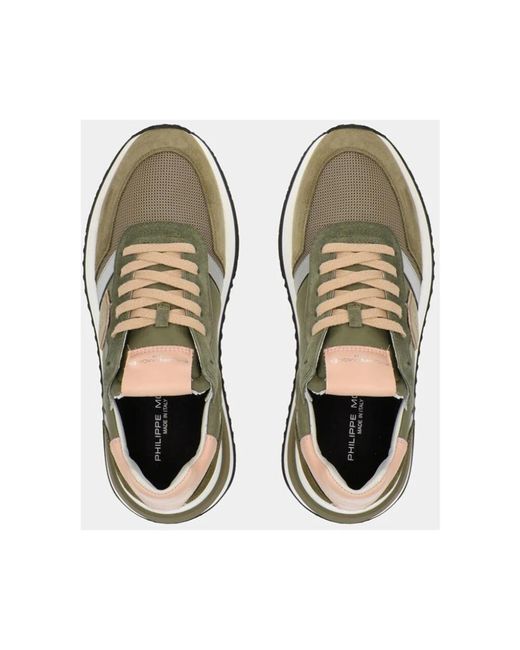 Philippe Model Green Sneakers